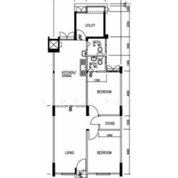 Blk 115 Bedok North Road (Bedok), HDB 3 Rooms #622691701